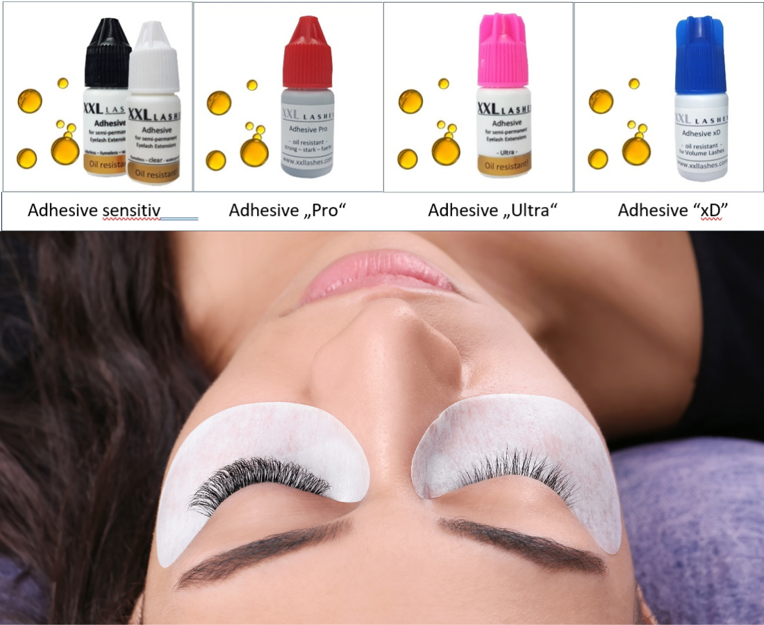 Wie man Wimpernextensions Kleber richtig verwendet  XXL Lashes