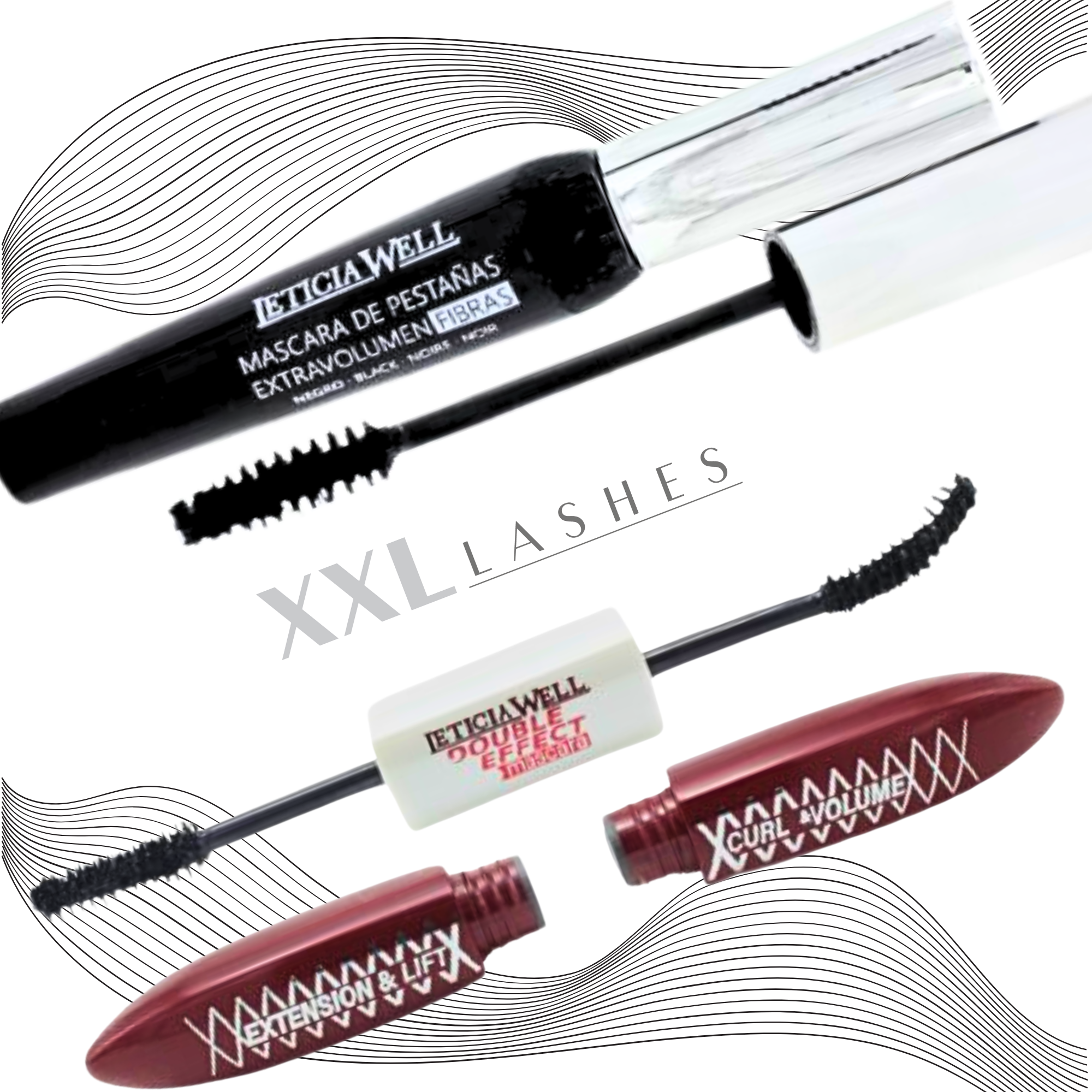 Aktions-Mascara: für Wimpernverlängerungen geeignet