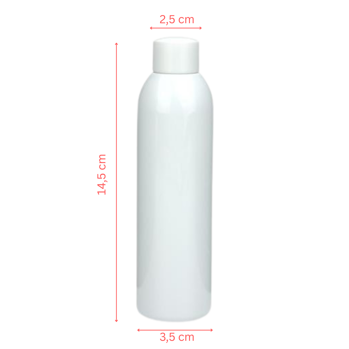 10 Leere Plastik Schraubverschluß-Flaschen zum Befüllen, 100ml – XXL Lashes
