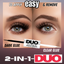 DUO Eyelash Glue (red), white and dark - 2-in-1, 5gr