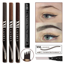 4 Tip Eyebrow Tattoo Pen - lápiz de cejas con efecto microblading...
