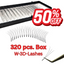 3D - Pestañas W - 320 ud | C-Curl
