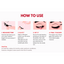 DUO Eyelash Glue (red), white and dark - 2-in-1, 5gr