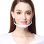 Visera de plástico  pantalla facial con banda elástica ajustable