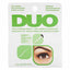 DUO Eyelash Glue (green), white, without latex, 5gr