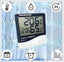 Termómetro higrómetro digital con pantalla LCD  medidor de temperatura y humedad