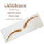 100% Real Human Hair False Eyebrows – Natural Lace Mesh Brow Replacement