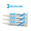 DUO Eyelash Glue (blue), white, with latex, 9gr