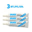 Water-resistant DUO adhesive for eyelashes and eyebrows - 3-pack with minor manufacturing defect in packaging - strong hold