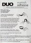 Water-resistant DUO adhesive for eyelashes and eyebrows - 3-pack with minor manufacturing defect in packaging - strong hold