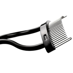 Eyelash Separator with Curved Stainless Steel Comb