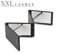 Foldable 4 Sided Cosmetic Mirror