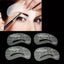 8 verschiedene Augenbrauen Schablonen