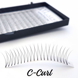 2D - V-Lashes - 320 pcs | C-Curl