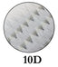 10D - Wimpernfächer - 60 Stk. | C-Curl